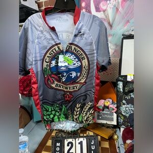 Men's Castle Danger Brewery Cycling Jersey - Medium